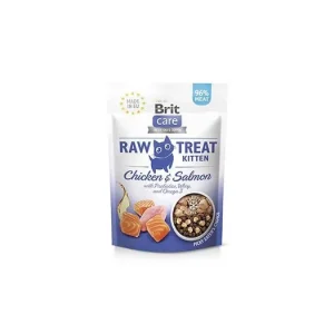 Nejprodávanější Brit Raw Treat Cat Indoor&Antistress, Chicken 40g