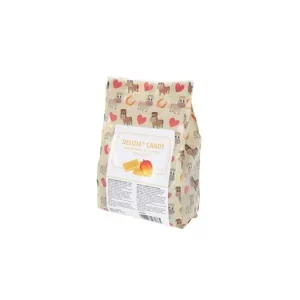 Nová Kolekce Pochoutka pro koně DELIZIA Candy, med-mango 600g