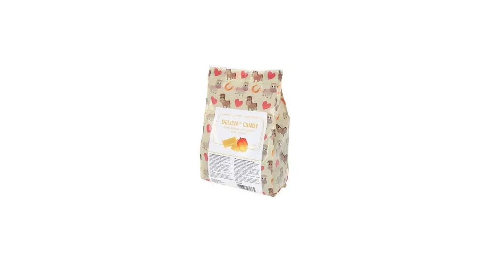 Nová Kolekce Pochoutka pro koně DELIZIA Candy, med-mango 600g
