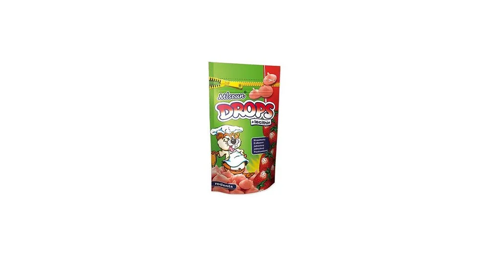 Cenový Hit Pochoutka hlodavec Mlsoun jahodové dropsy 75g