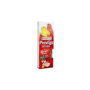 Cenový Hit VL Prestige Sticks pro kanáry Red Fruit&Mint 2x30g