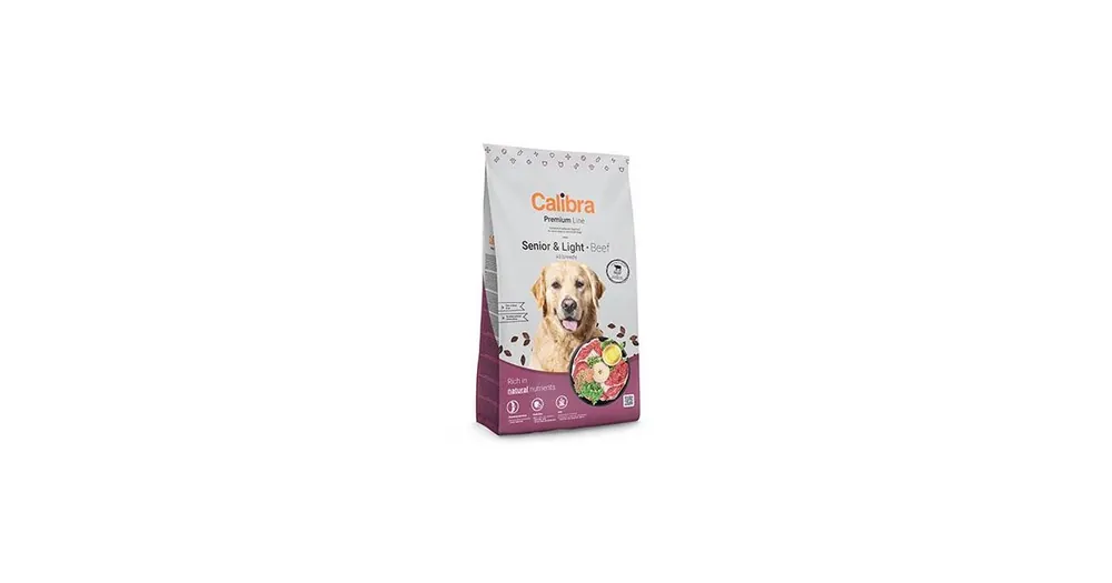 Novinka Calibra Dog Premium Line Senior&Light Beef 3kg