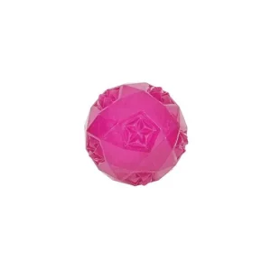 Časově Omezené Hračka pes BALL TPR POP míček 7,5cm růžová Zolux