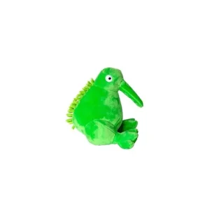 Hračka pes PLUSH plyš,pískací,zelená 16cm Kiwi Must-Have