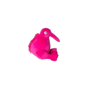 Hračka pes PLUSH plyš,pískací,růžová 16cm Kiwi Oblíbený