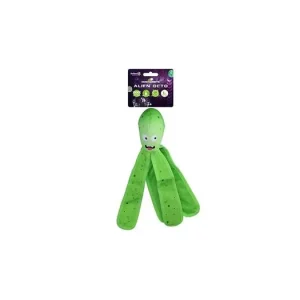 Hračka pes Dog Comets Alien Octo L 37cm zelená Poslední Šance