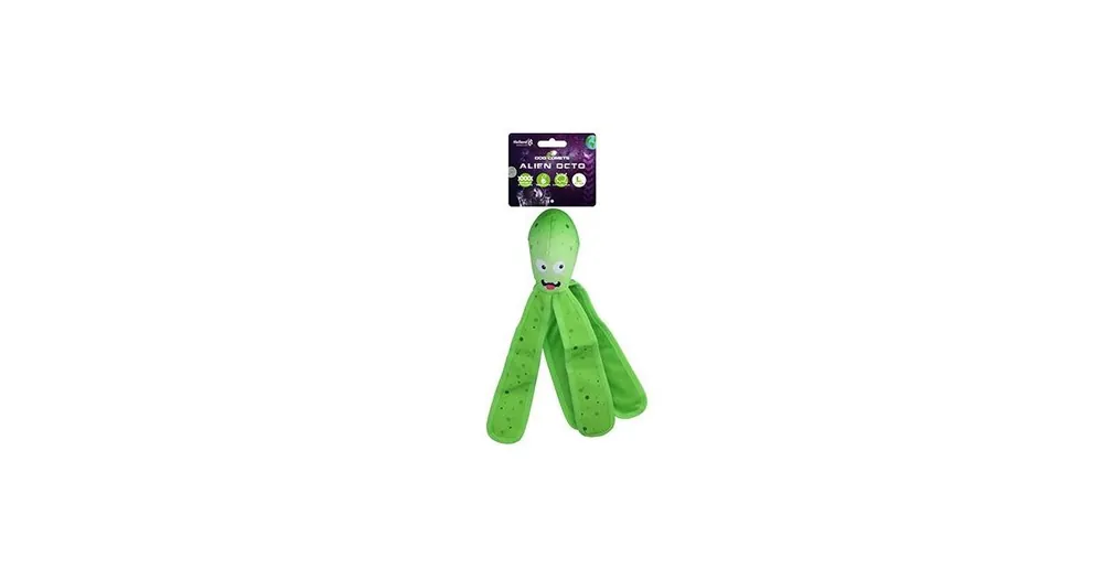 Hračka pes Dog Comets Alien Octo L 37cm zelená Poslední Šance