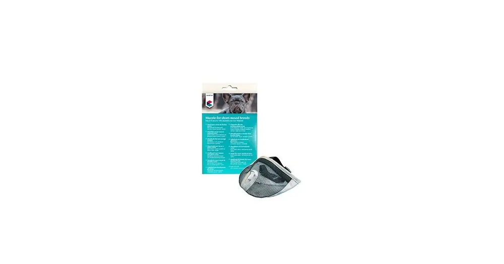 Autentický Náhubek pro krátkonosá plemena L 43-55cm CVET