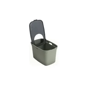 Hit Sezóny WC kočka Top Cat 59x39x38,3cm, olivově zelená