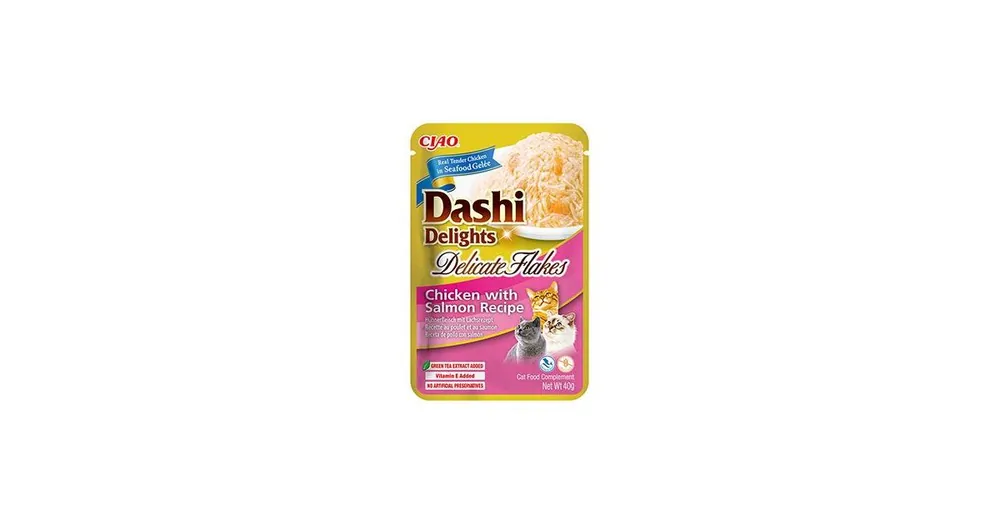 Churu Cat Dashi Delights Deli Flakes Chick&Salmon 40g Kup Teď