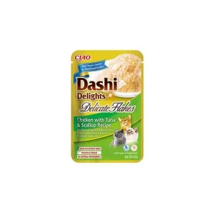 Churu Cat Dashi Delights Deli Flakes Chick&Tun&Scal40g Hit Sezóny