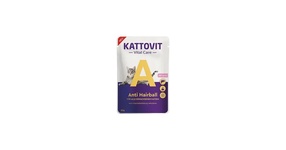 Kattovit Cat Vital Care Anti Hairball losos kapsa 85g Autentický