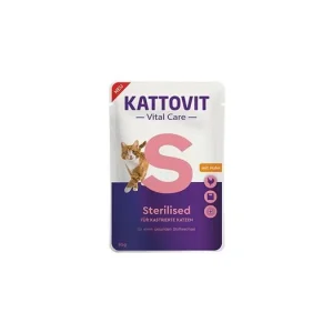 Kattovit Cat Vital Care Sterilized kuře kapsa 85g Sezónní Sleva