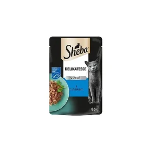 Sheba kapsa s tuňákem v želé 85g Přímo Od Výrobce