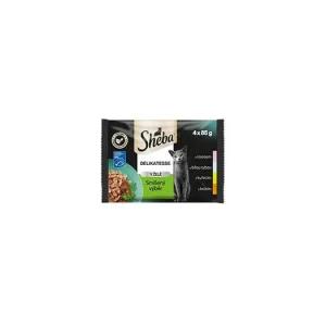 Přímo Od Výrobce Sheba kapsa Mix výběr v želé 4x85g