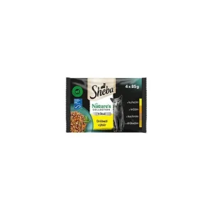 Ověřený Sheba kapsa Nature drůbeží výběr 4x85g