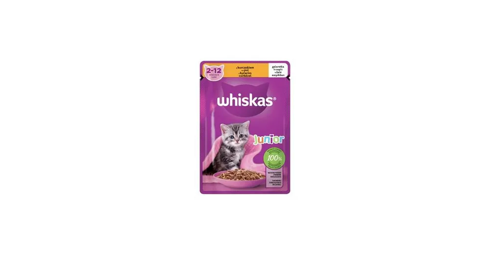 Vysoce Kvalitní Whiskas kaps. Core Junior kuřecí v želé 85g