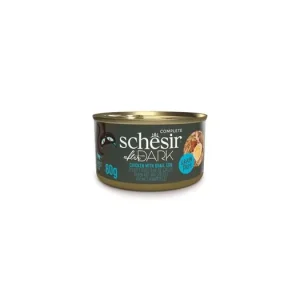 Nejprodávanější Schesir Cat konz. After Dark Wholefood kuře/vejce 80g