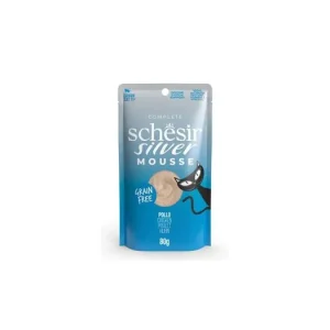 Schesir Cat kapsa Senior Lifestage Mousse kuře 80g Akční Cena
