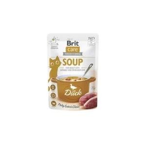 Bezpečná Platba Brit Care Cat Soup with Duck 75g