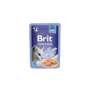 Brit Premium Cat D Fillets in Jelly with Salmon 85g Must-Have