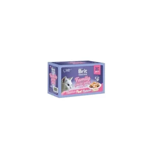Brit Premium Cat D Fillets in Jelly Family Plate 1020g Akce