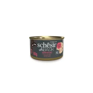 Schesir Cat konz. After Dark Paté kuře/hovězí 80g Výprodej