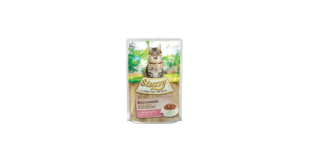 Aktuální Stuzzy Cat kapsa Adult šunka prosciutto 85g