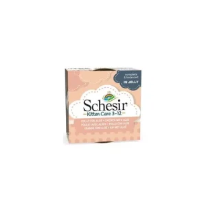Schesir Cat konz. Kitten kuře/aloe v želé 85g Značkový