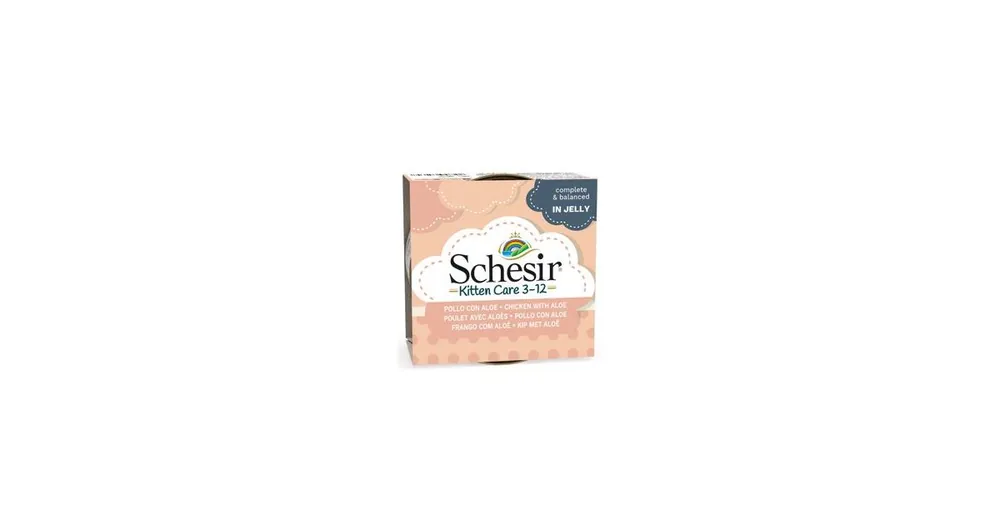 Schesir Cat konz. Kitten kuře/aloe v želé 85g Značkový