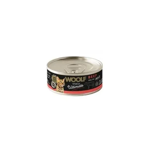 WOOLF Wildcat Ultimate konz Beef pate 85g Super Cena