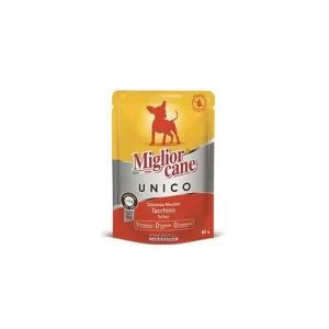 Miglior Cane Unico MINI kapsička pro psy krůtí 80g Cenová Bomba