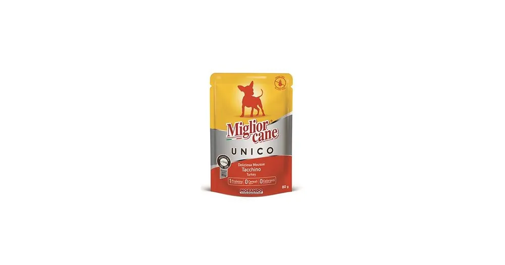 Miglior Cane Unico MINI kapsička pro psy krůtí 80g Cenová Bomba