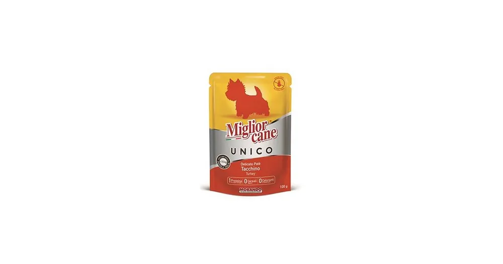 Originální Miglior Cane Unico kapsička pro psy krůtí 100g