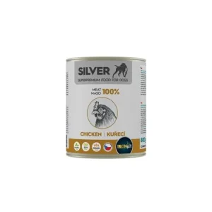 Akční Nabídka IRONpet Silver Dog Chicken konzerva 800g