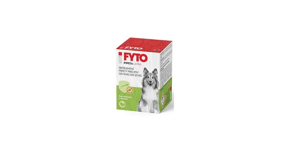 Sezónní Sleva FYTO pipeta ULTRA pro psy 10-20kg 3x10ml PHC