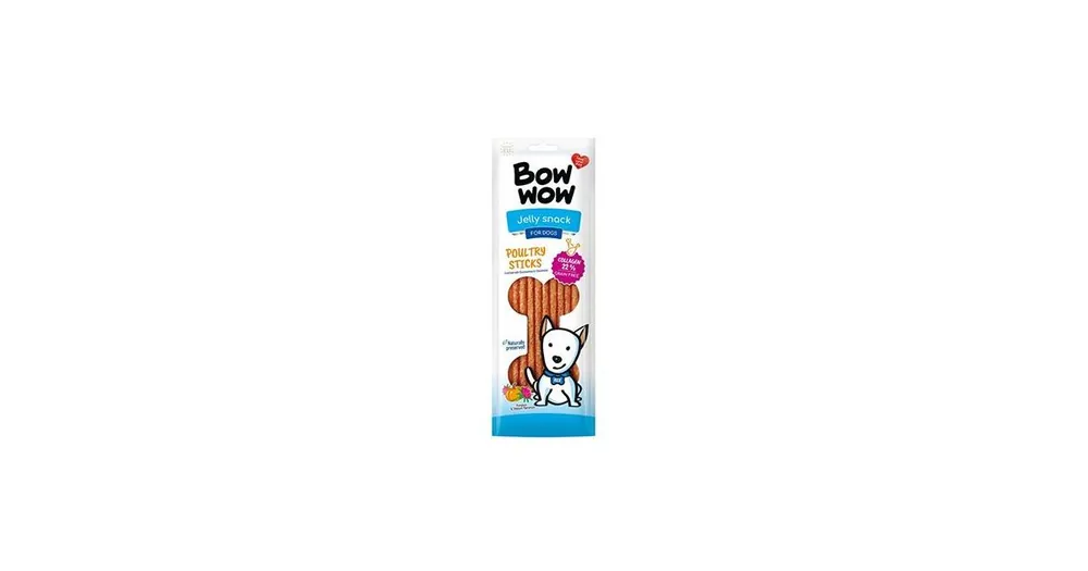 Bow wow poch. Drůbeží tyčinky 10ks Zlevněný