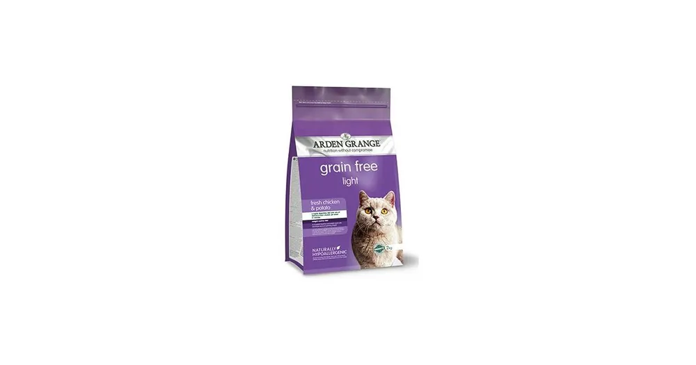 Dokud Zásoby Vydrží Arden Grange GF Cat Adult Light fresh Chick&Potato 2kg