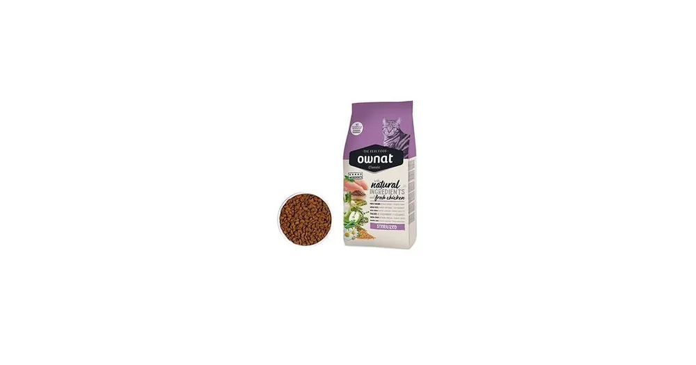 OWNAT CLASSIC CAT Sterilized 15kg Omezená Nabídka