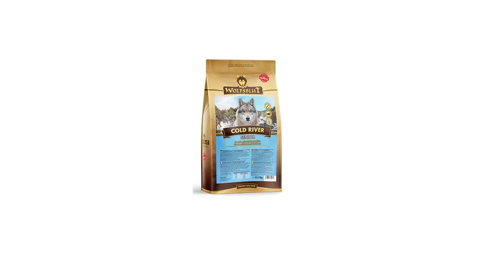 Wolfsblut Dog Senior Cold River 12,5kg Sleva