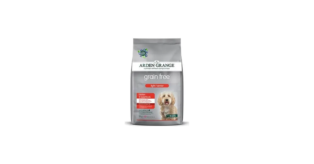 Arden Grange GF Dog Light/Senior Chick&Superfoods 12kg Nakupujte Hned