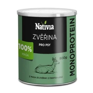 Super Cena Nativia konzerva zvěřinová 800 g