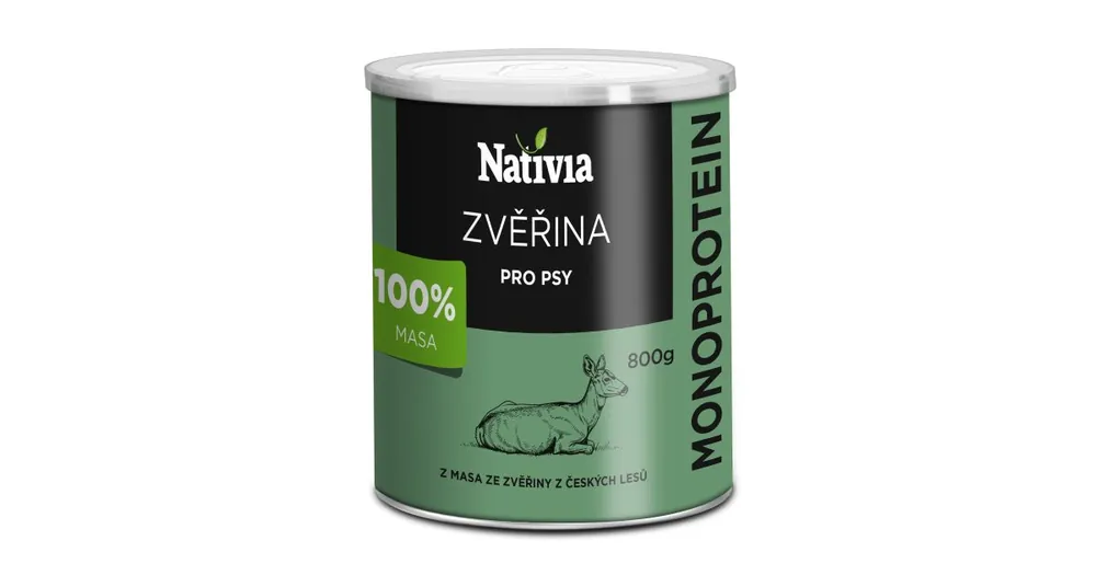 Super Cena Nativia konzerva zvěřinová 800 g