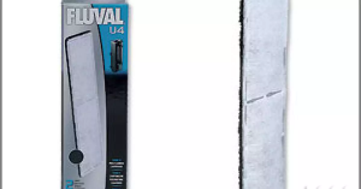 Značkový Náplň Fluval vata uhlíková U4 2ks