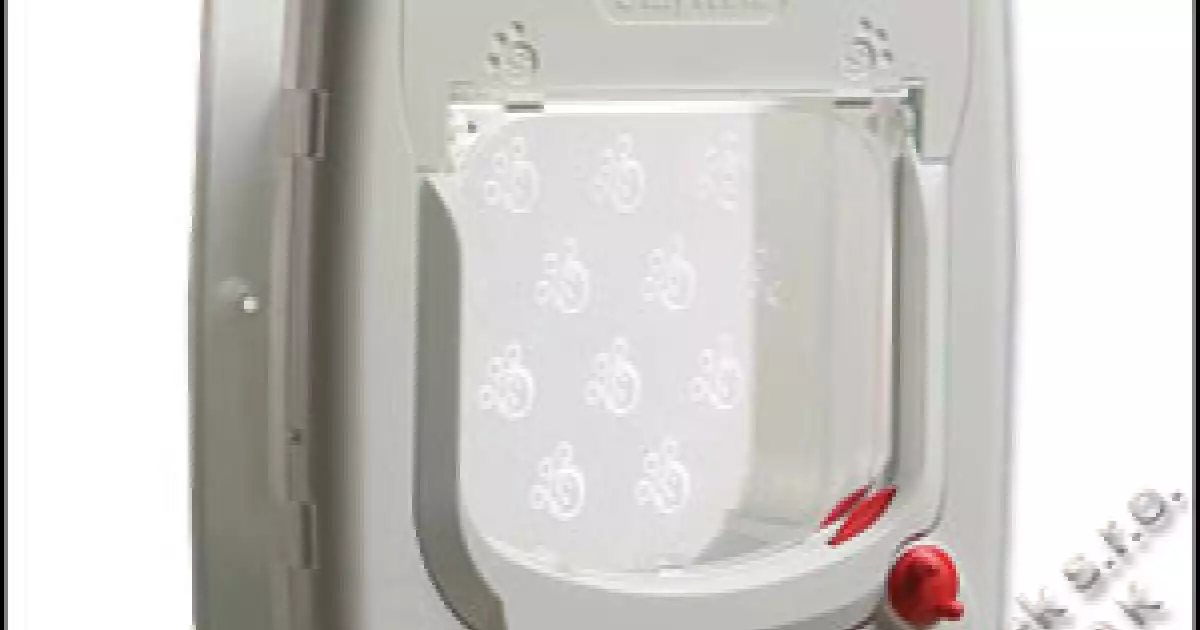 Dvířka bílá s transparentním flapem (1ks) Sleva