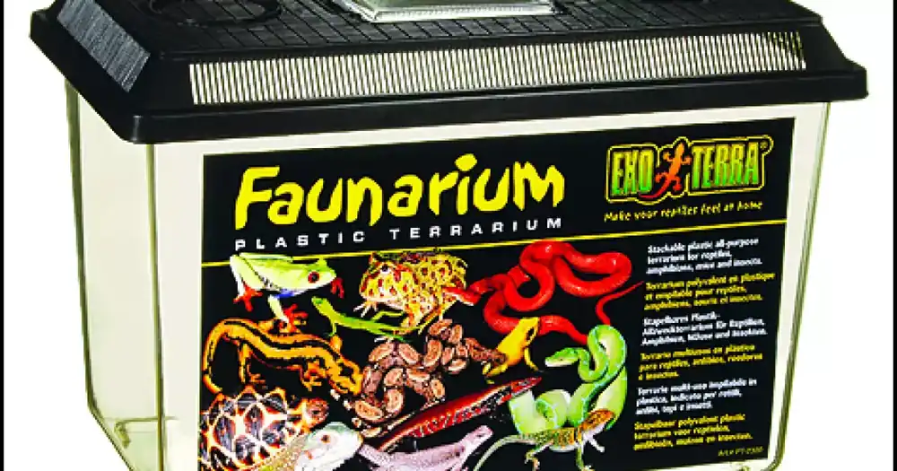 Faunarium Exo Terra velké 37x22x24,5cm Ověřený