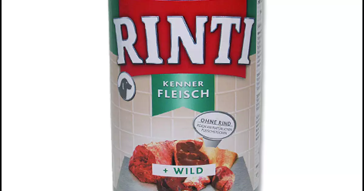 Konzerva Rinti Kennerfleisch Adult zvěřina 400g Vrácení Zdarma