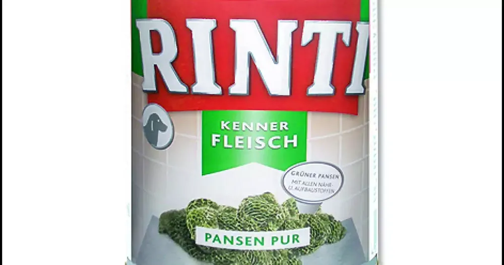 Finální Výprodej Konzerva Rinti Kennerfleisch Adult žaludky 800g