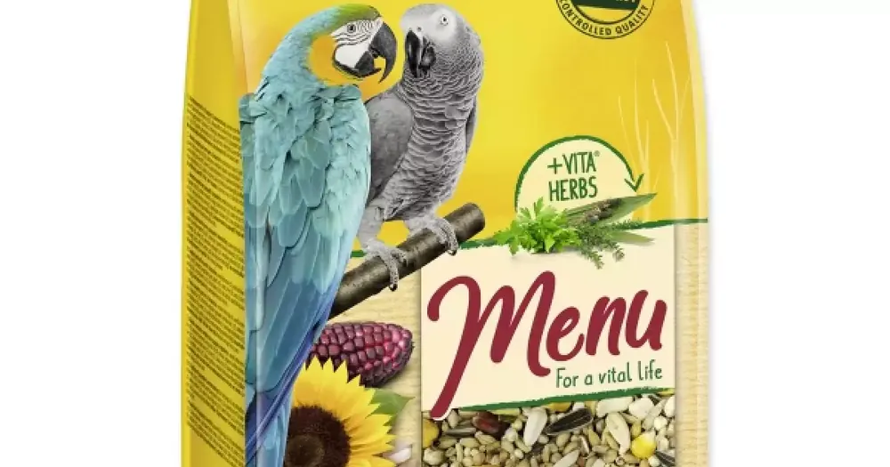 Tovární Cena Krmivo Vitakraft Vital Menu velký papoušek 1kg