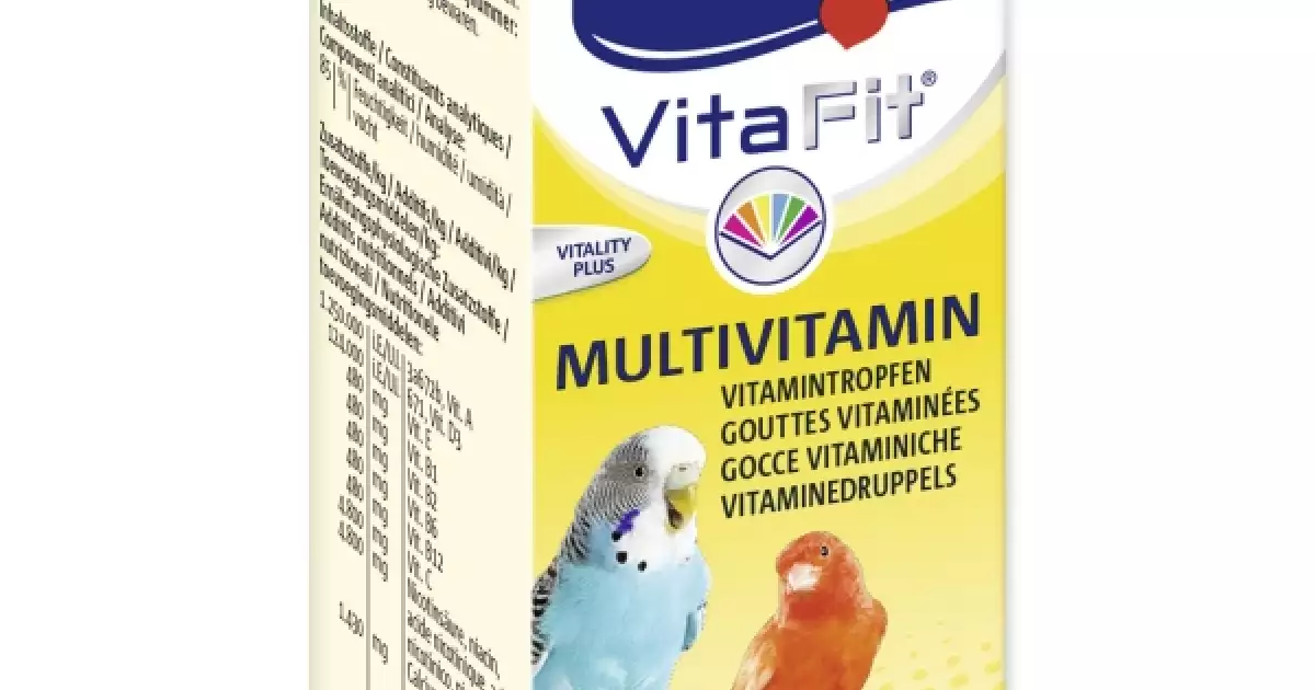 Kapky Vitakraft multivitaminové 10ml Speciální Cena